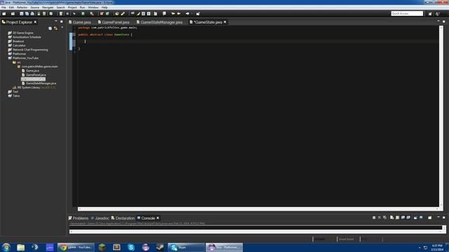 Java 2D Platformer Tutorial #3 - The Game State Manager смотреть онлайн