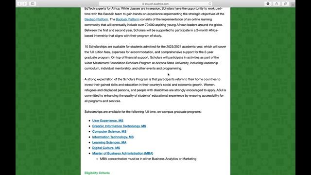 100% Scholarship for Africans at this US University: No Application Fee, No GRE and No TOEFL смотреть онлайн
