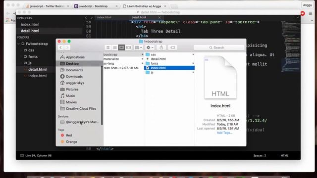 Go to Specific Tab on Page Reload or Hyperlink || Bootstrap Tutorial смотреть онлайн