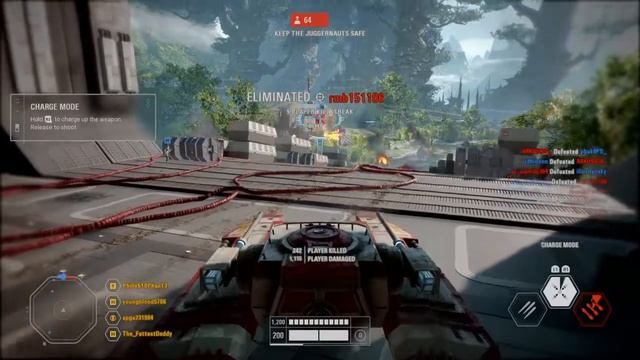 TX-130 Multikill Battlefront II on Kashyyyk смотреть онлайн