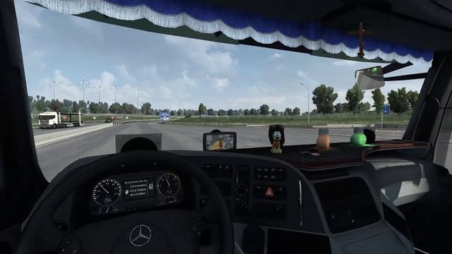 Euro Truck Simulator 2 | ETS2 1.47 | Mercedes Benz Actros MP3 | Zaragoza (E) to Eindhoven (NL) #2 смотреть онлайн
