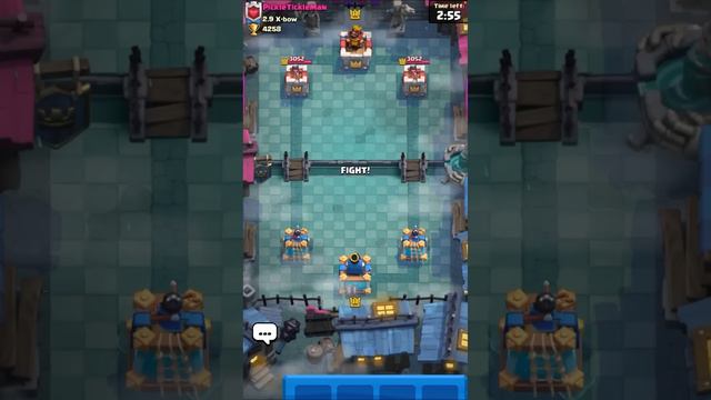 Clash Royale but I play 2v2 with my dad… смотреть онлайн