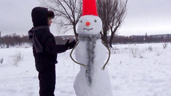 ЖИВОЙ СНЕГОВИК BAD BABY / ТАКОГО ТЫ ТОЧНО НЕ ВИДЕЛ!!!