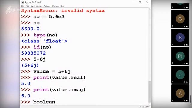 Python 3 in Tamil - 3.2 - Datatypes - int, float, complex, str - Payilagam - Muthuramalingam смотреть онлайн