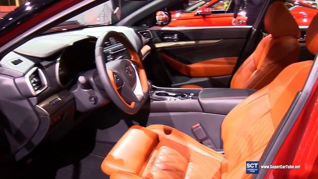 2019 Nissan Maxima Platinum - Exterior and Interior Walkaround - 2019 New York Auto Show смотреть онлайн