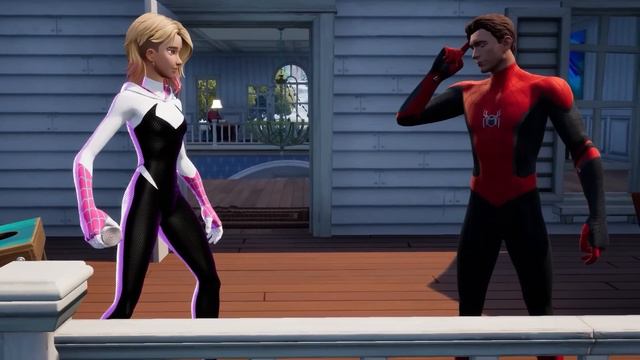 The SECRET LOVE LIFE of Spider-Gwen.. Fortnite Movie смотреть онлайн