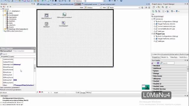 Datasnap Mysql Server (#1Localhost) Embarcadero Rad Studio 10 Seattle