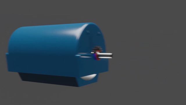 3D-модель турбогенератора Т2-6-2У3 с возбудителем постоянного тока ВТ-50 смотреть онлайн