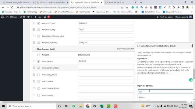 Import woocommerce products including custom fields ACF fields | ACF import | Woocommerce csv impor смотреть онлайн