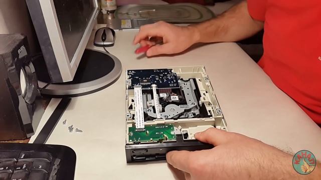 Ремонт CD-ROM. Ремонт DVD ROM. Ремонт оптического привода.