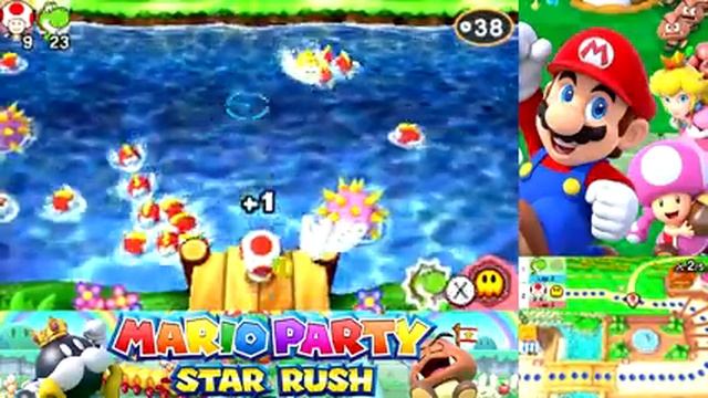 Mario Party Star Rush - Everything (Multiplayer)