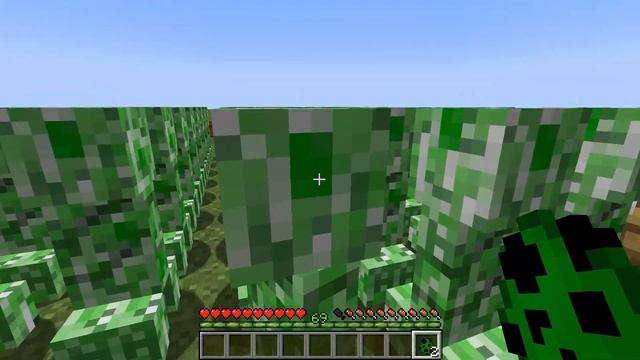 x400 creepers and x100 TNT minecraft combined? смотреть онлайн
