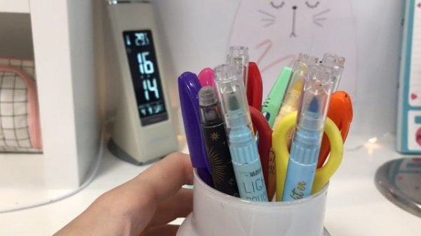 Мое рабочее место и канцелярия! ?♡ MY DESK