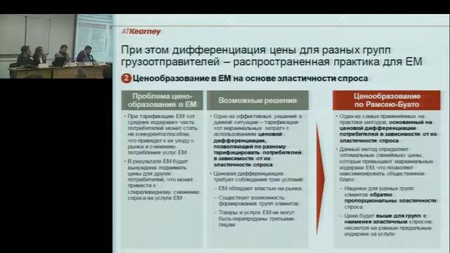 Семинар «Проблемы и перспективы железнодорожных грузовых тарифов» смотреть онлайн