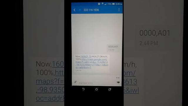 SMS A01 - Tracker México