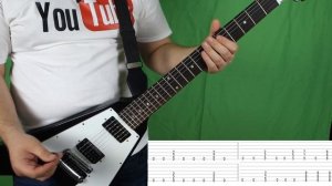 Как играть Rammstein - Links на электрогитаре