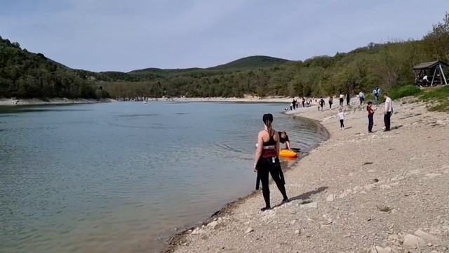 АНШЛАГ НА КИПАРИСОВОМ ОЗЕРЕ - ВОДА ПРИШЛА И ЛЮДИ! КАК ЛОВИТЬ РЫБУ смотреть онлайн