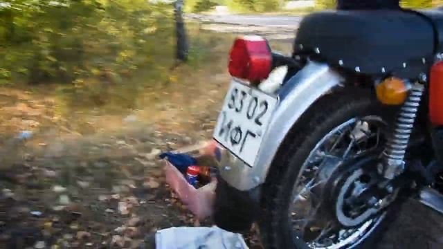 Иж Планета Спорт (звук работы без флейт) смотреть онлайн