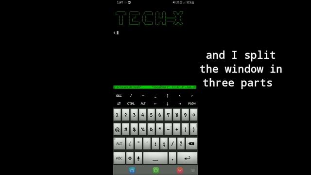 How to split Termux terminal? How to save the session? смотреть онлайн