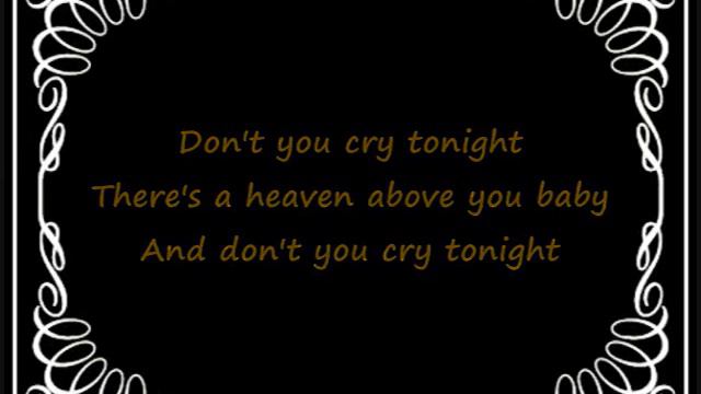 Dont Cry GNR смотреть онлайн