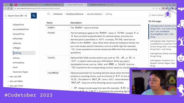 DataWeave 2.5 module features: toString, concatWith, version | #Codetober 2023 Day 5 смотреть онлайн