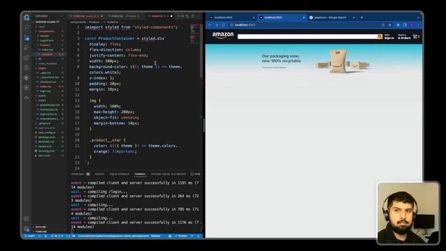 7. Create Homepage Layout & Render Initial Products смотреть онлайн