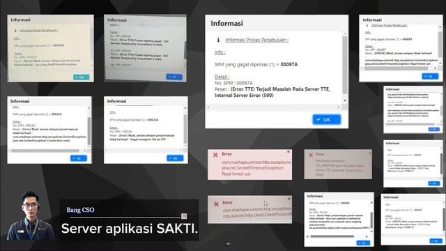 Notifikasi Error TTE Ketika Server Down (Traffic Kunjungan yang Terlalu Banyak) смотреть онлайн