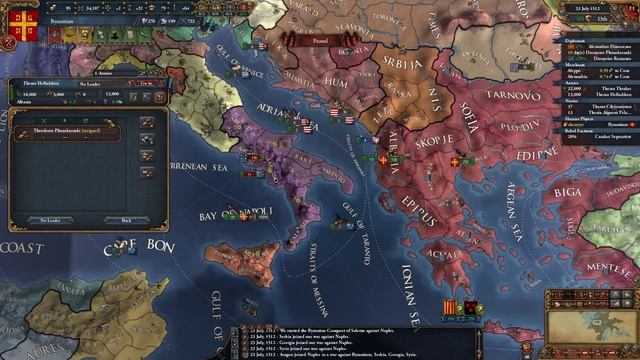 Rebuilding Rome [Part 15] White Peace! - Byzantium - Let's Play Europa Universalis 4 смотреть онлайн