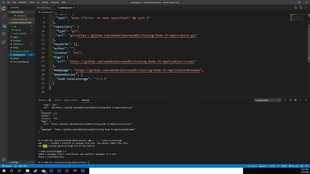 Node JS - Scaling Applications - Databases смотреть онлайн