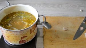 Суп из консервы сайра с перловкой и лимоном. Уха из консервы