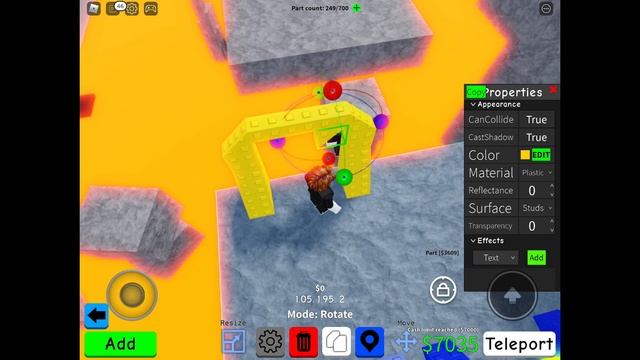 How to make a Tower portal in obby creator смотреть онлайн