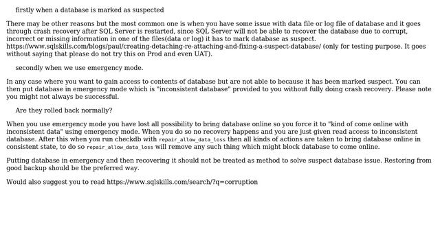 Databases: Transactions in SQL Server Emergency Mode (2 Solutions!!) смотреть онлайн