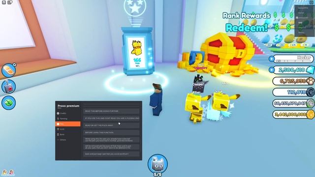 Roblox - Pet Simulator X | Auto Pet Collection script | AutoFarm and more! смотреть онлайн