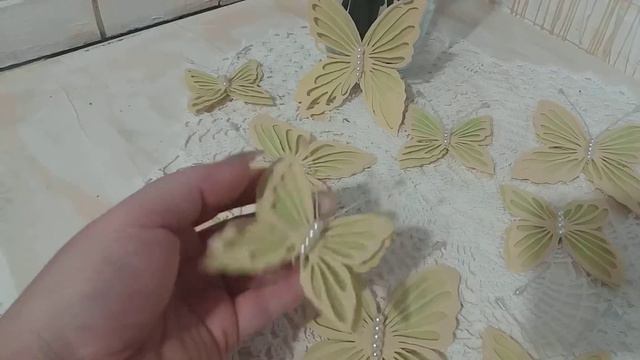 Бабочки из фоамирана смотреть онлайн