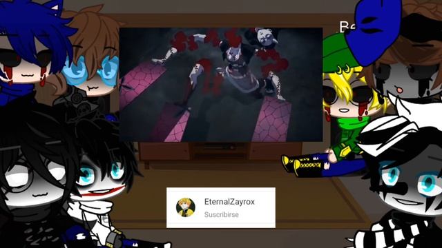 los creepypastas reaccionan a Nazuko kamado 1\2 смотреть онлайн