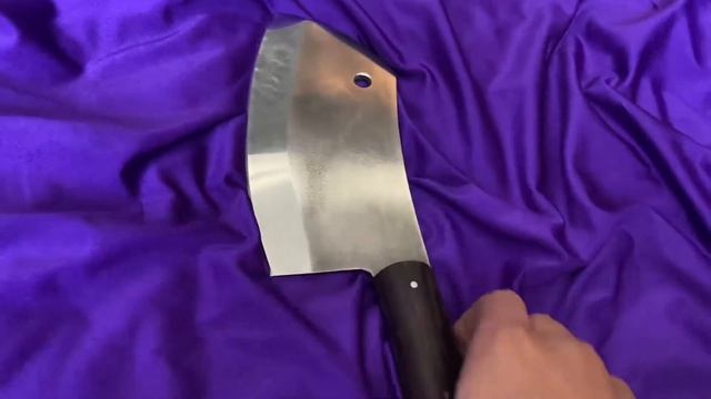 ТЯПКА-ТОПОРИК ДЛЯ РАЗДЕЛКИ МЯСО.Ножевая мастерская Кустари и Ф смотреть онлайн