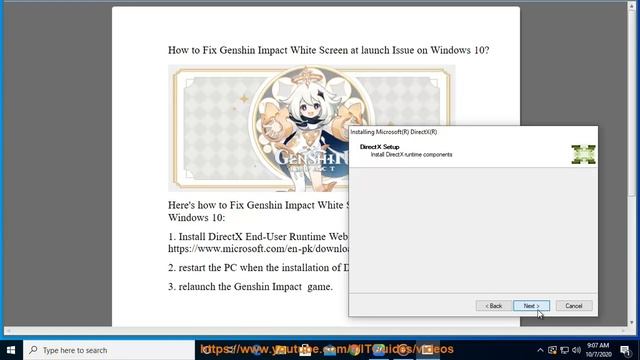 Fix Genshin Impact White Screen at launch Issue on Windows 10 (3/25/2023 Updated) смотреть онлайн