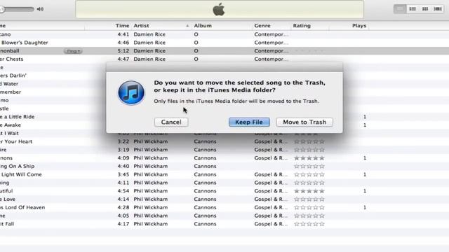 Itunes Tutorial - How To Permanently Delete Songs From Itunes смотреть онлайн