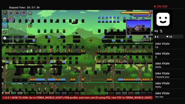(LIVE) | PS4 | Ultimate All Items World 1.4.4 | 24/7 | SERVER 1 | Terraria | смотреть онлайн