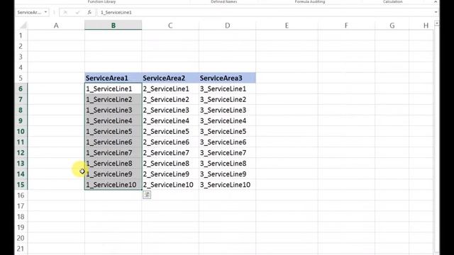 Excel Dynamic data validation and formulas(using Named Range & Offset) смотреть онлайн