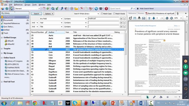 EndNote and Reference Manager Presentation смотреть онлайн