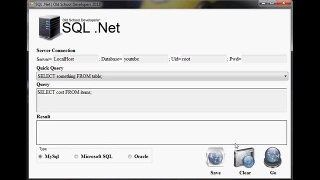 SQL .Net смотреть онлайн