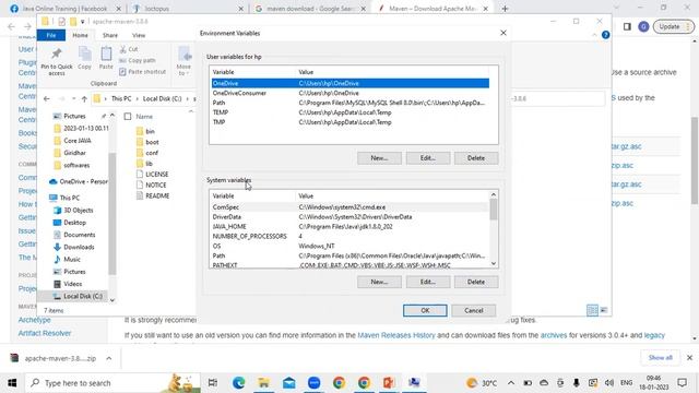 Installing Maven on Windows OS смотреть онлайн