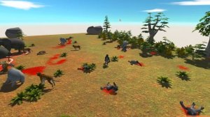 Эпичные битвы зверей ! ( Animal Revolt Battle Simulator )