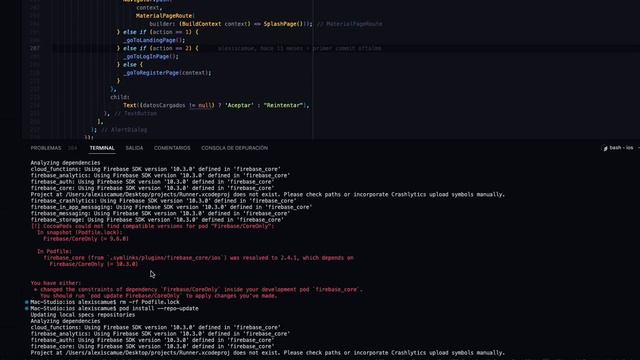 How to fix version incompatibility error in CocoaPods with Firebase in Flutter смотреть онлайн
