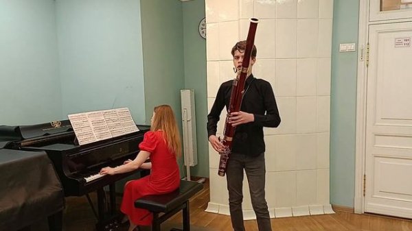 А.Тансман. Сонатина для фагота и фортепиано 1, 2 части