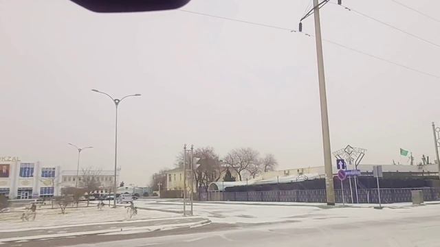 Dashoguz 13.03.2021. Ташауз и последний снег. Прогулка по городу