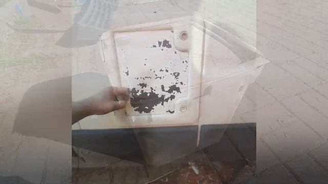 Бак серой воды, состояние после зимы смотреть онлайн