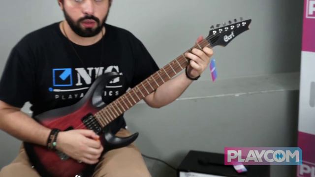 REVIEW Guitarra CORT X100 OPB e Amplificador VOXSTORM CG35 смотреть онлайн