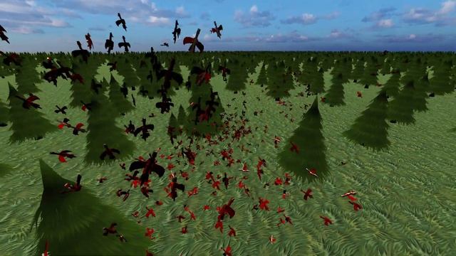 Boids flocking demo смотреть онлайн